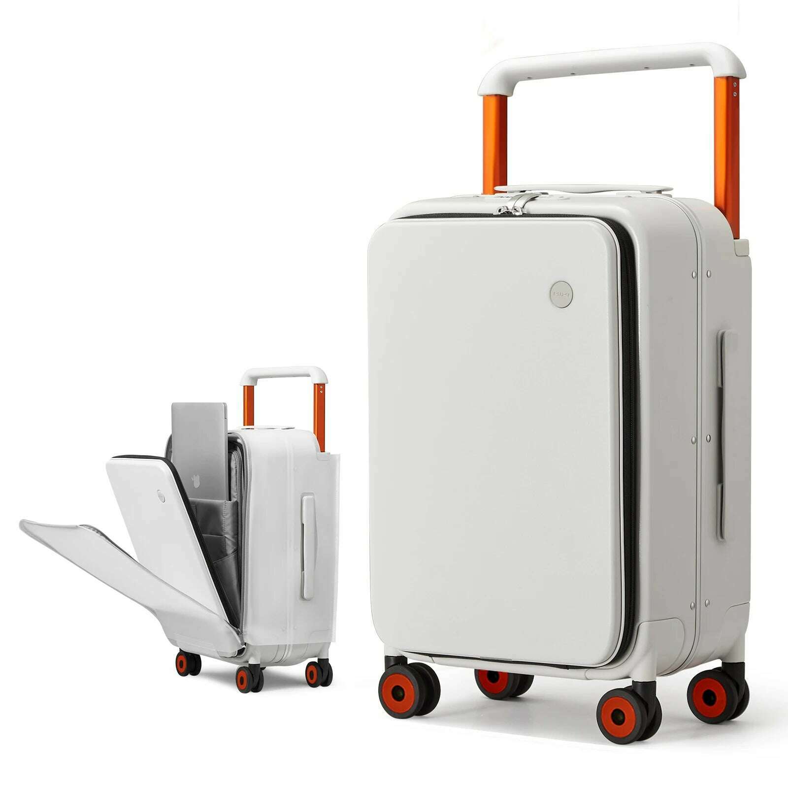 KIMLUD, Mixi 2024 New Design Wide Handle Suitcase Men Carry-On Luggage Women Travel Trolley Case 20 Inch Cabin PC Aluminum Frame M9275, KIMLUD Womens Clothes