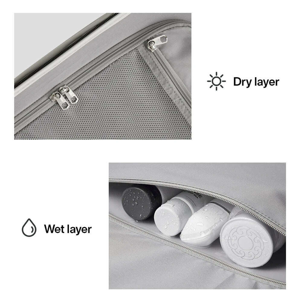 KIMLUD, Mixi Wide Handle Travel Luggage Suitcase Rolling Spinner Wheels Hardside PC TSA Lock 20 24 Inch Unisex, KIMLUD Womens Clothes