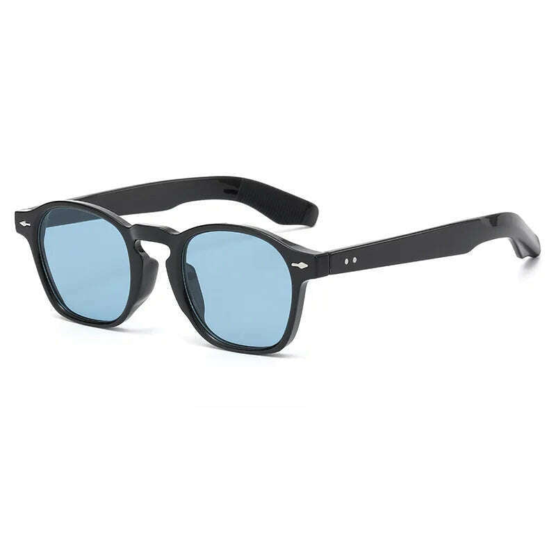 MIZHO Original Brand Design PC Frames Gradient Tiny Sunglasses Women High Quality UVB Brown oculos de sol masculino Eyewear Men - KIMLUD