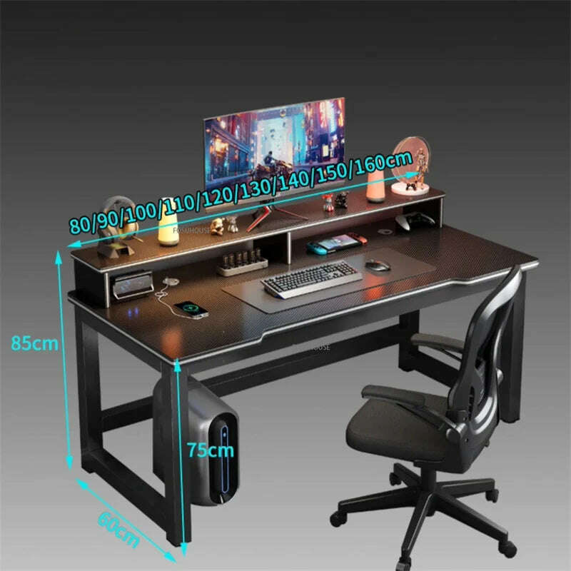 KIMLUD, modern Desktop Computer Desks Household Office Table Gaming Pc Bedroom Student Study Table Writing Desk Table Office Furniture Z, KIMLUD Women's Clothes