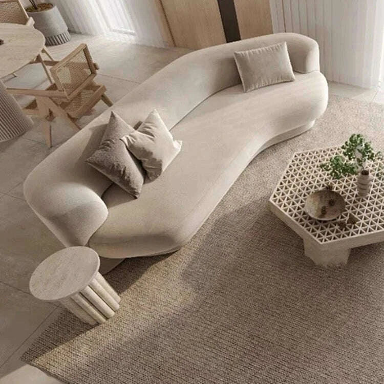 #Modern Living Room Sofa Furniture Round Velvet Couches Semi Circle Sectional Sofas Luxury Curevd Sofa Set