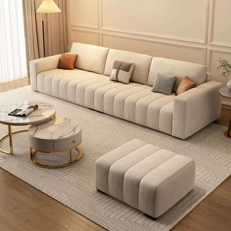 KIMLUD, Modern Luxury Bed Sofa Living Room Puffs Lazy Corner L Shape Living Room Sofas Sectional Canape Gonflabe Nordic Furniture, KIMLUD Womens Clothes