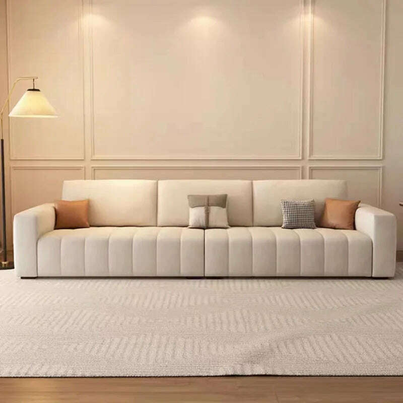 KIMLUD, Modern Luxury Bed Sofa Living Room Puffs Lazy Corner L Shape Living Room Sofas Sectional Canape Gonflabe Nordic Furniture, KIMLUD Womens Clothes