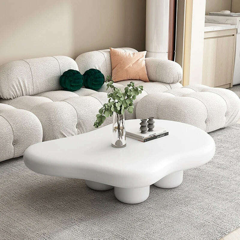 KIMLUD, Modern Wood Coffee Tables Japanese Living Room White Console Floor Desk Sofa Dining Tables Couch Mesa De Centro Nordic Furniture, KIMLUD Womens Clothes