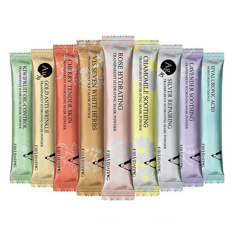 Moisturizing Salon SPA Soft Hydro Jelly Mask Powder Face Skin Care Whitening Rose Collagen Peel Off DIY Rubber Facial Jellymask - KIMLUD