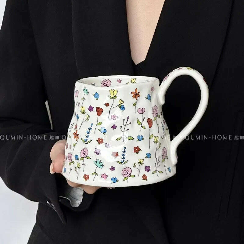 Mug wholesale practical water cup gift gift box New Year gift coffee cup ceramic high value, KIMLUD Women's Clothes