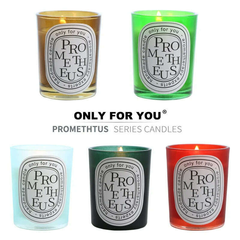 Multi-color Aromatherapy Candle Wedding Return Companion Gift Fragrance Handmade Soy Wax European Romantic Candle Lamp - KIMLUD