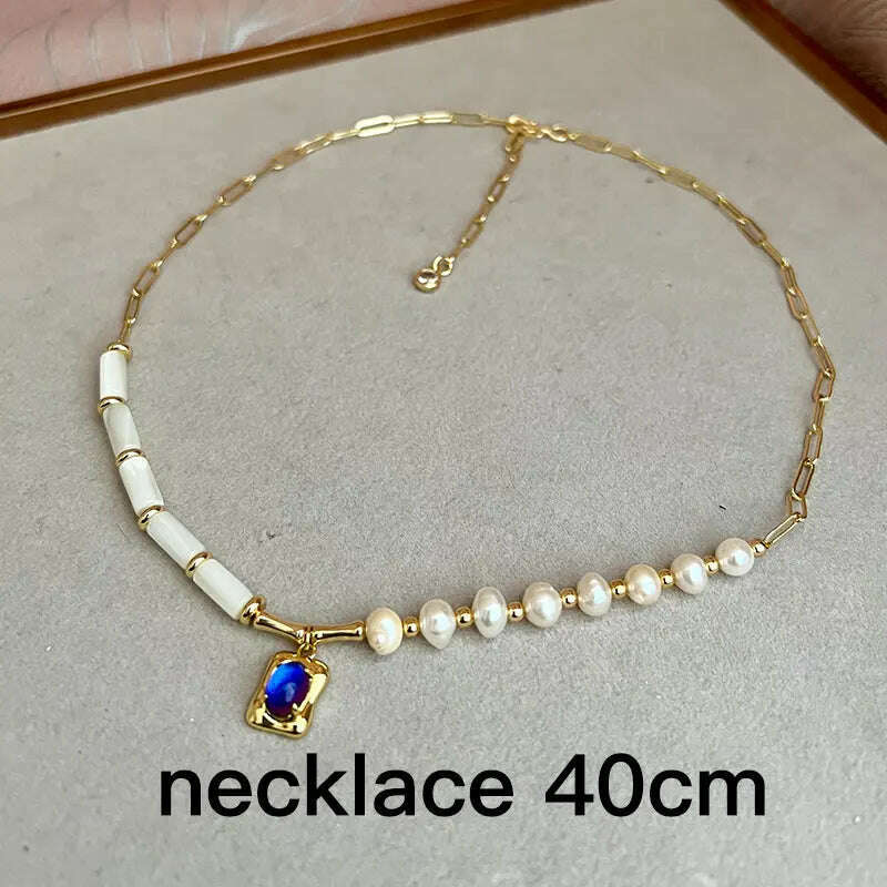 KIMLUD, Multiple Elegant Natural Freshwater Pearl Necklaces For Women 40cm Length, SN0184, KIMLUD APPAREL - Womens Clothes