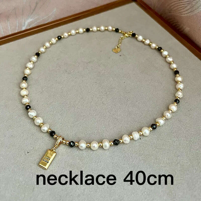 KIMLUD, Multiple Elegant Natural Freshwater Pearl Necklaces For Women 40cm Length, SN0188, KIMLUD APPAREL - Womens Clothes