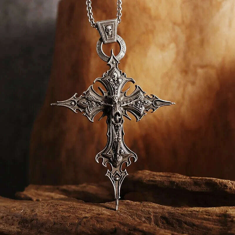 KIMLUD, Mythical Unicorn Pegasus Wings Pendant Horse Constellation Necklace Men and Women Trend Jewelry Couple Gift, AL19621-Silver, KIMLUD APPAREL - Womens Clothes