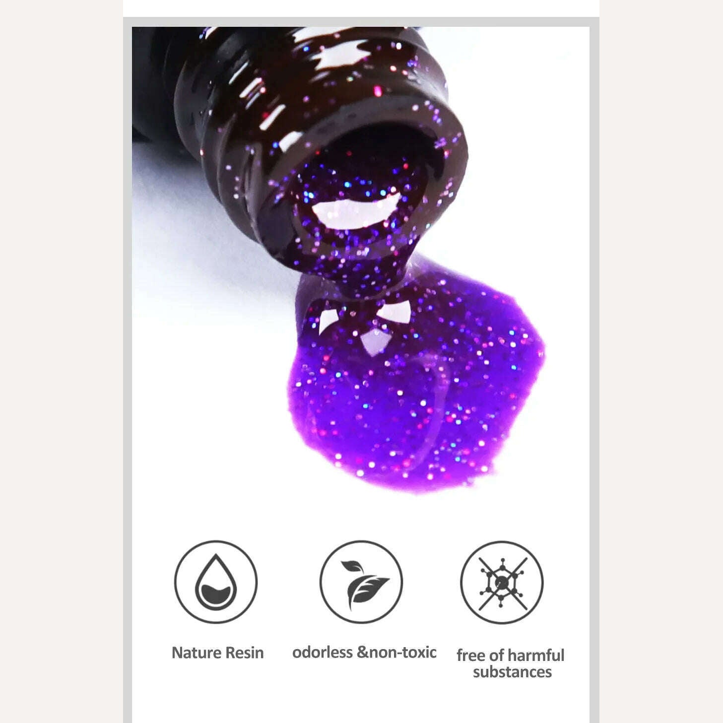 KIMLUD, Nail Polish Set With Extend Poly nail Gel Semi-permanent varnish and UV LED Lamp and Stainless Steel Nails Tool Kits, KIMLUD Womens Clothes