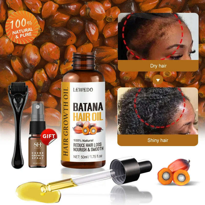 KIMLUD, Natural 100% Pure Batana Oil For Hair Growth Batana Oil Butter Hair Mask From Honduras Hair Loss Treatment For Black Men & Women, KIMLUD Womens Clothes