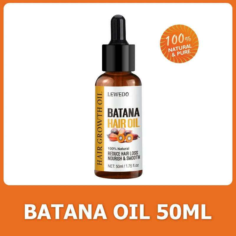 Natural 100% Pure Batana Oil For Hair Growth Batana Oil Butter Hair Mask From Honduras Hair Loss Treatment For Black Men & Women - KIMLUD