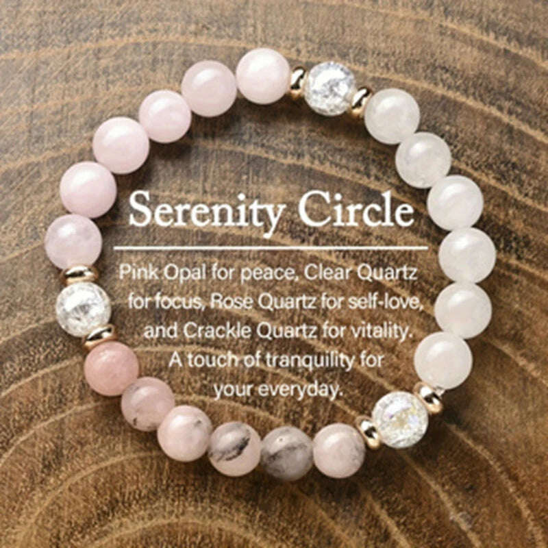 Natural Amethyst Body-purify Slimming Bracelet Stone Energy Yoga Bracelets for Women Weight Loss Bracelet Fatigue Relief Healing - KIMLUD