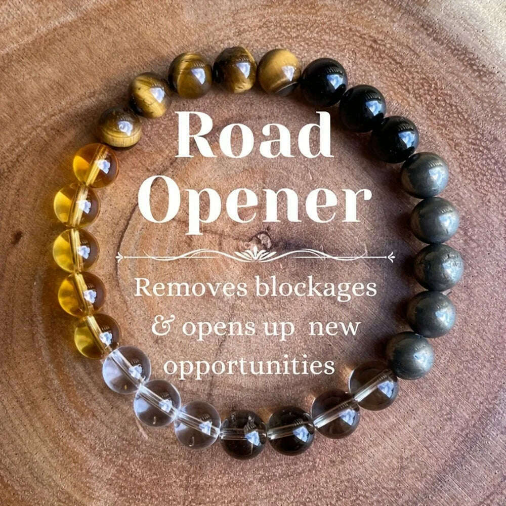 Natural Amethyst Body-purify Slimming Bracelet Stone Energy Yoga Bracelets for Women Weight Loss Bracelet Fatigue Relief Healing - KIMLUD