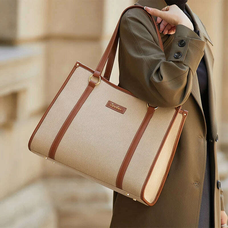 KIMLUD, New Arrived Large Tote ZOOLER Women Shoulder Bags Strong Cloth Shopping Bags Stylish Travel #jh236, KIMLUD Women's Clothes
