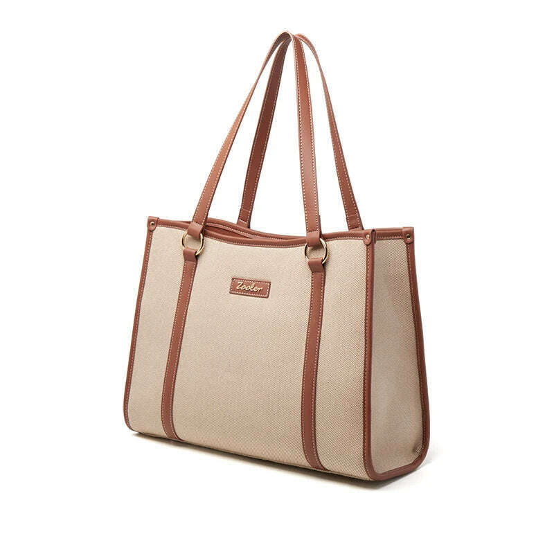 KIMLUD, New Arrived Large Tote ZOOLER Women Shoulder Bags Strong Cloth Shopping Bags Stylish Travel #jh236, KIMLUD Womens Clothes