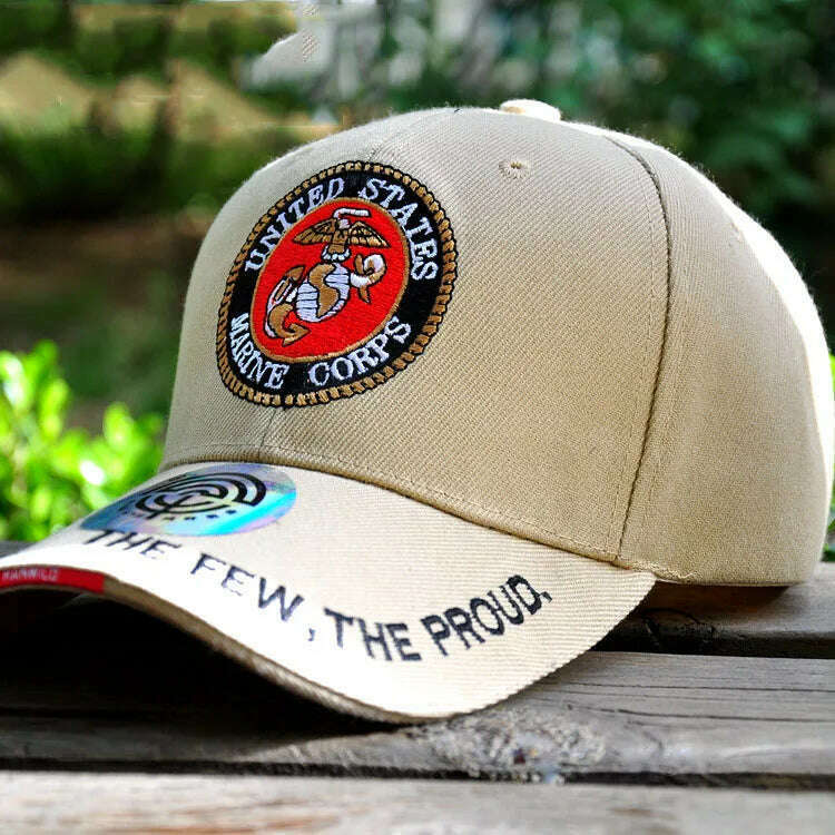 NEW Baseball Cap Men Women Snapback Fitted Marine Corps tactical Sports Hat Cap Outdoors Travel Trucker Hats C1158 - KIMLUD