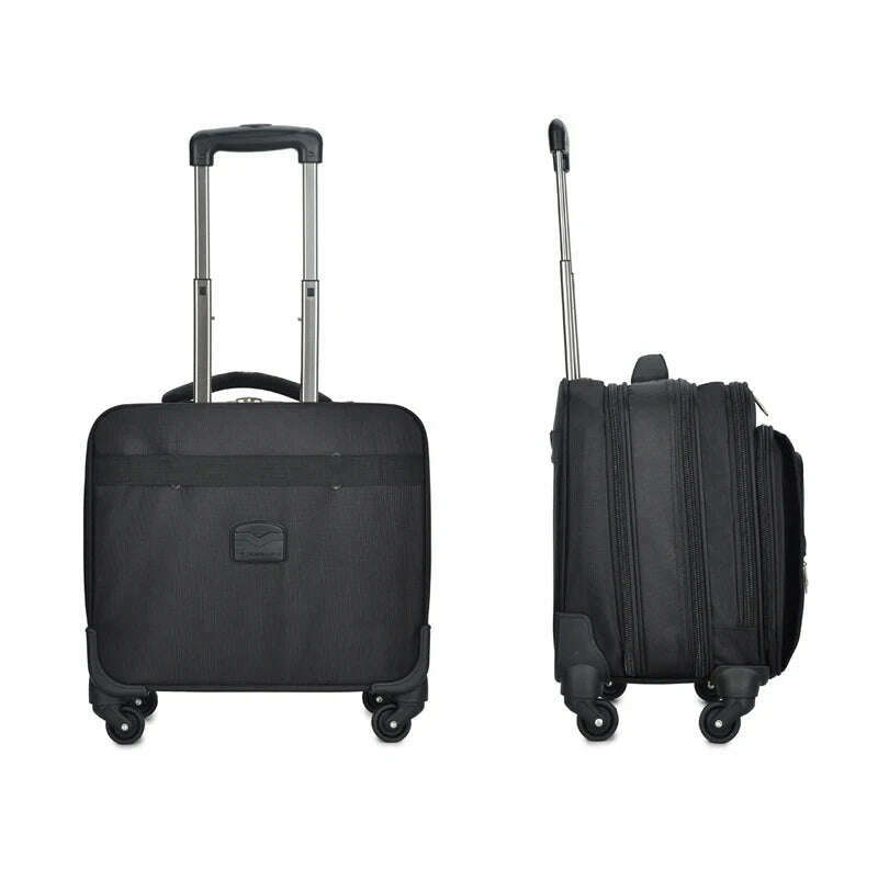 KIMLUD, New Business Oxford Rolling Luggage Casters 18 inch Men Multifunction Carry On Wheels Suitcase Trolley Bag vs Travel Bag Trunk, KIMLUD Womens Clothes