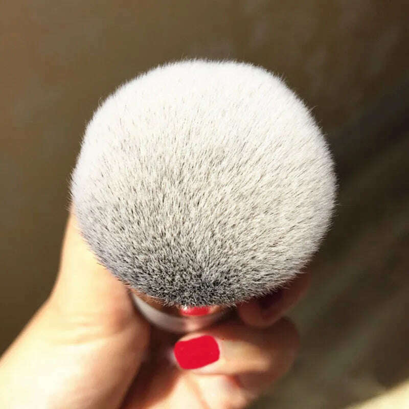 New Fashion Big Size Makeup Brushes Foundation Powder Brush Face Blush Professional Large Cosmetics Soft Foundation Make Up Tool - KIMLUD