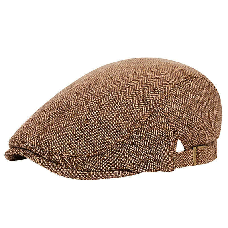 New fashion solid color beret men's women's Warm Wild hat Spring and Autumn cotton berets hip hop hats casquette gorras bone - KIMLUD