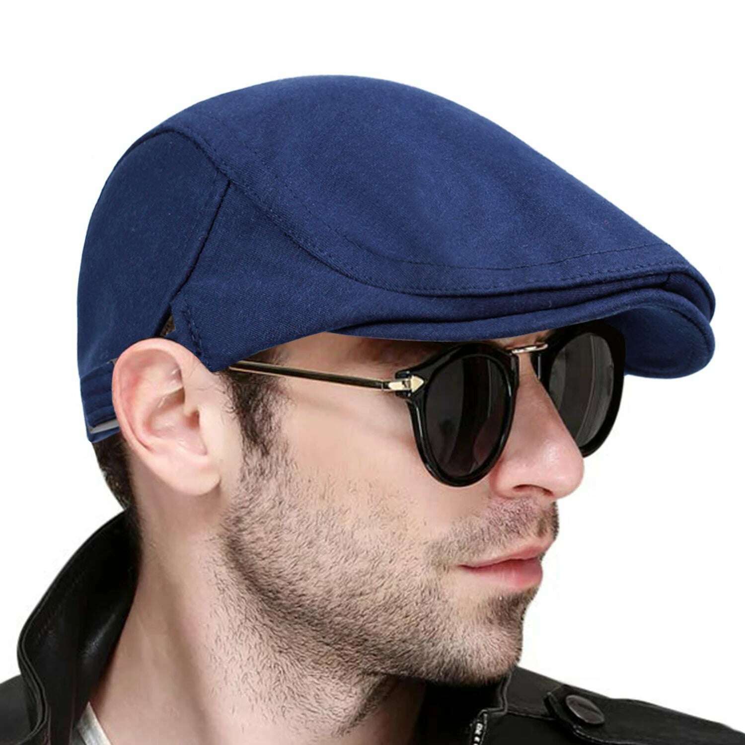 New fashion solid color beret men's women's Warm Wild hat Spring and Autumn cotton berets hip hop hats casquette gorras bone - KIMLUD