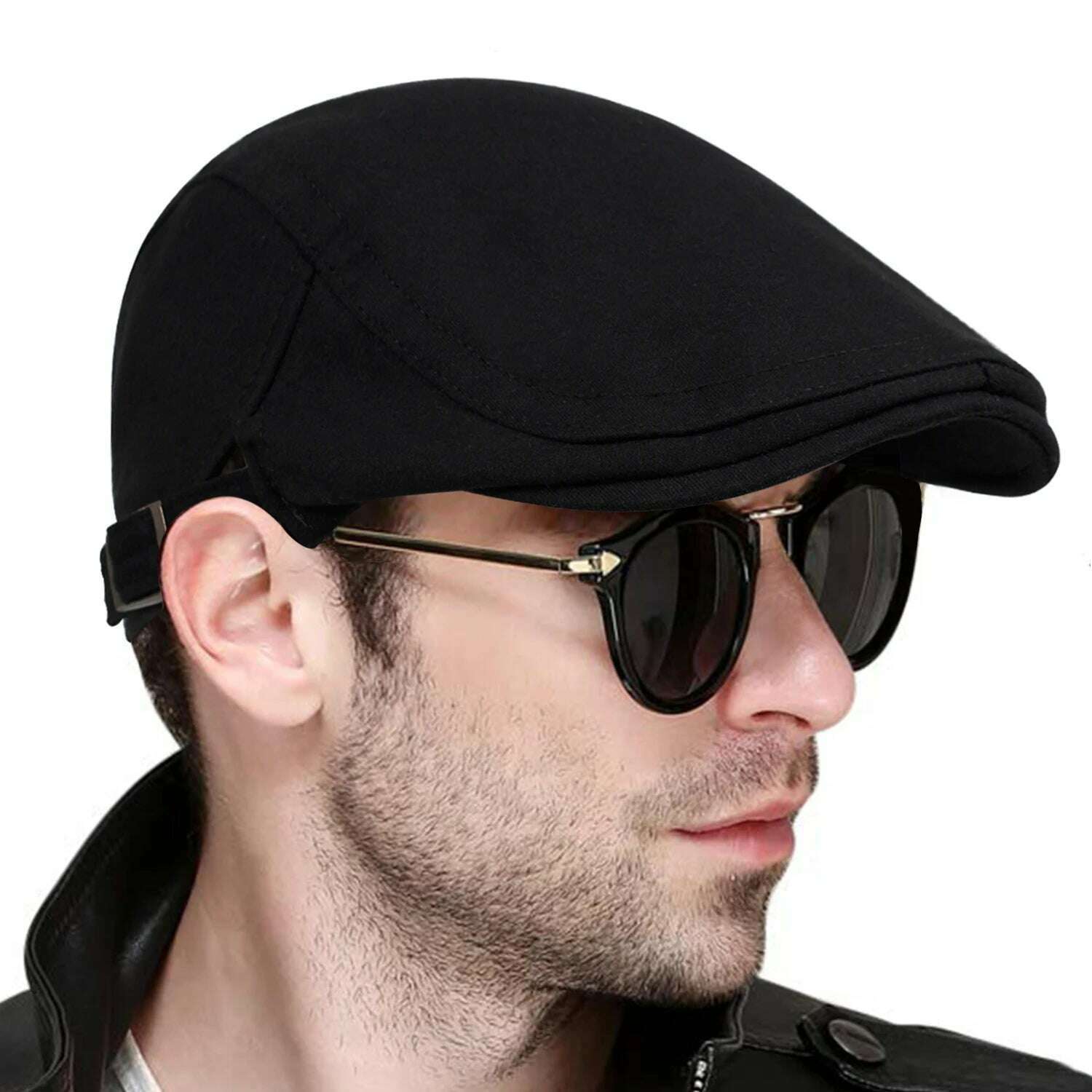 New fashion solid color beret men's women's Warm Wild hat Spring and Autumn cotton berets hip hop hats casquette gorras bone - KIMLUD