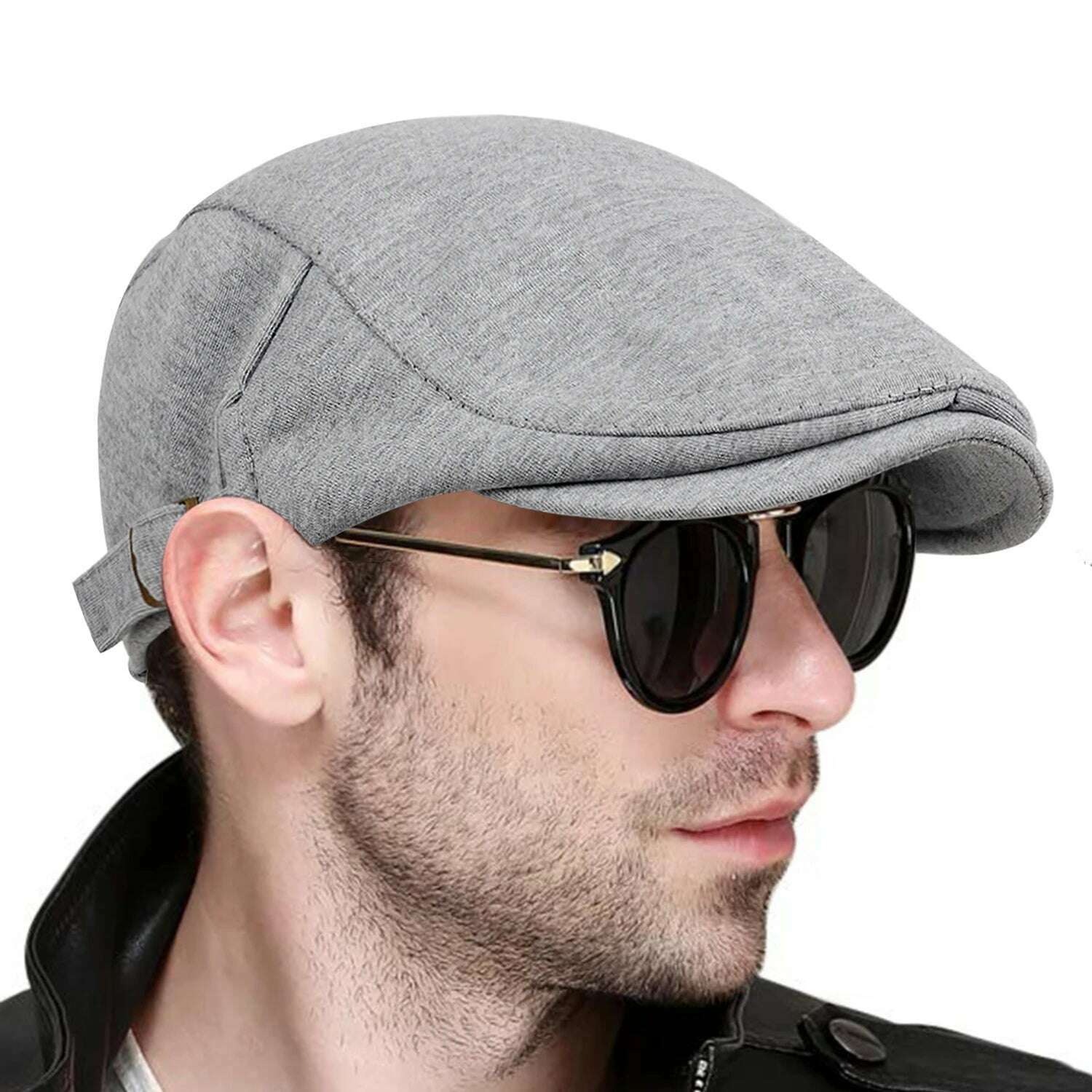 New fashion solid color beret men's women's Warm Wild hat Spring and Autumn cotton berets hip hop hats casquette gorras bone - KIMLUD
