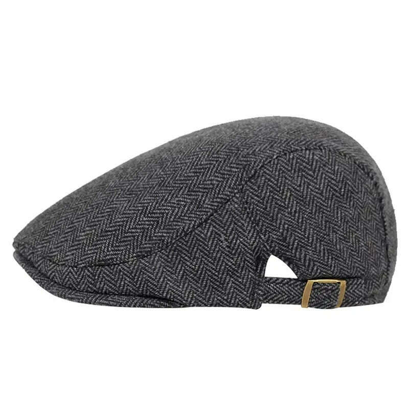 New fashion solid color beret men's women's Warm Wild hat Spring and Autumn cotton berets hip hop hats casquette gorras bone - KIMLUD