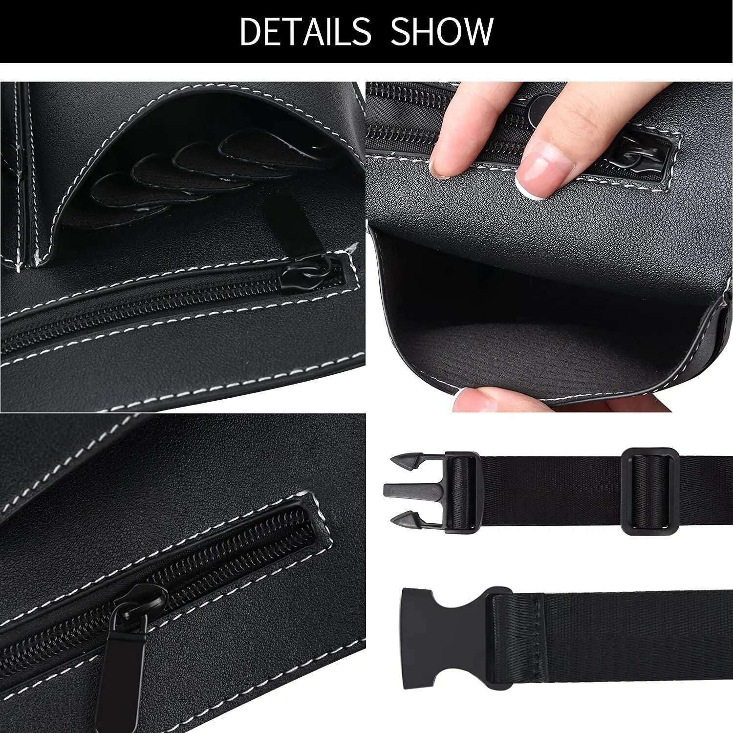 KIMLUD, NEW Hair Scissor Bag Clips Comb Case Hairdressing Barber Holster Bags Holder Tool Salon Waist Pack Belt PU Leather Bag, KIMLUD Womens Clothes