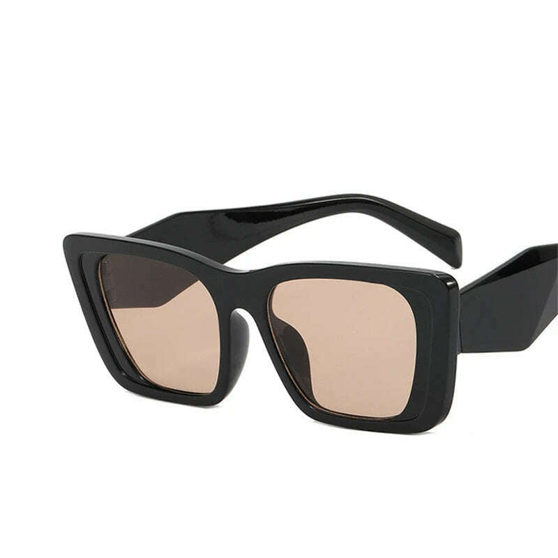New Trend Sunglasses Women Luxury Brand Vintage Square Sun Glasses Fashion Retro Ladies Cat Eye Eyewear Eyeglasses oculos de sol - KIMLUD