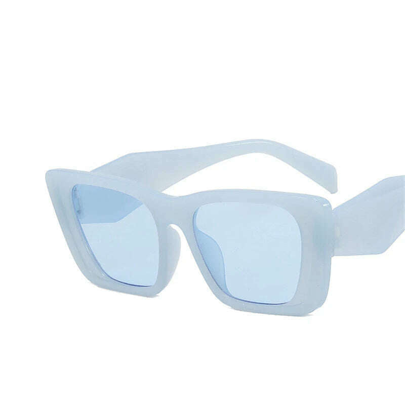 New Trend Sunglasses Women Luxury Brand Vintage Square Sun Glasses Fashion Retro Ladies Cat Eye Eyewear Eyeglasses oculos de sol - KIMLUD