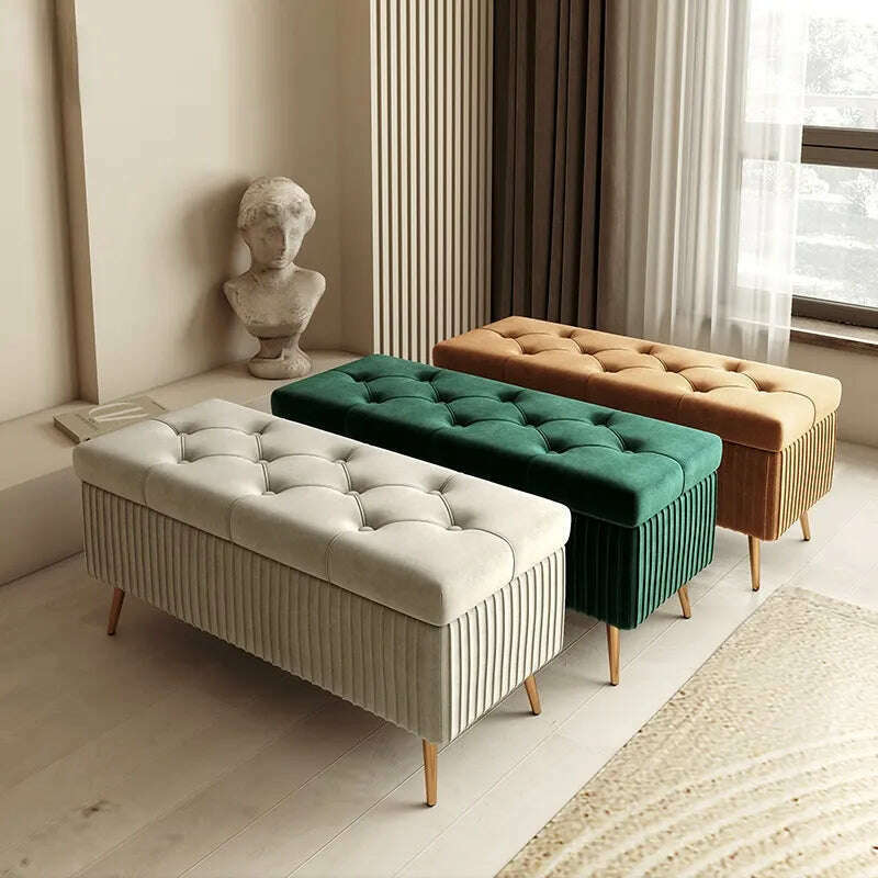 Minimalist Modern Storage Stool | KIMLUD