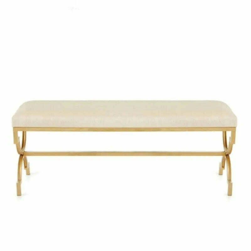 KIMLUD, Nordic Sofa Hallway Bench Home Door Shoe Stool Light Luxury Bed Tail Stool Home Furniture Clothing Store Rest Stool, KIMLUD Womens Clothes