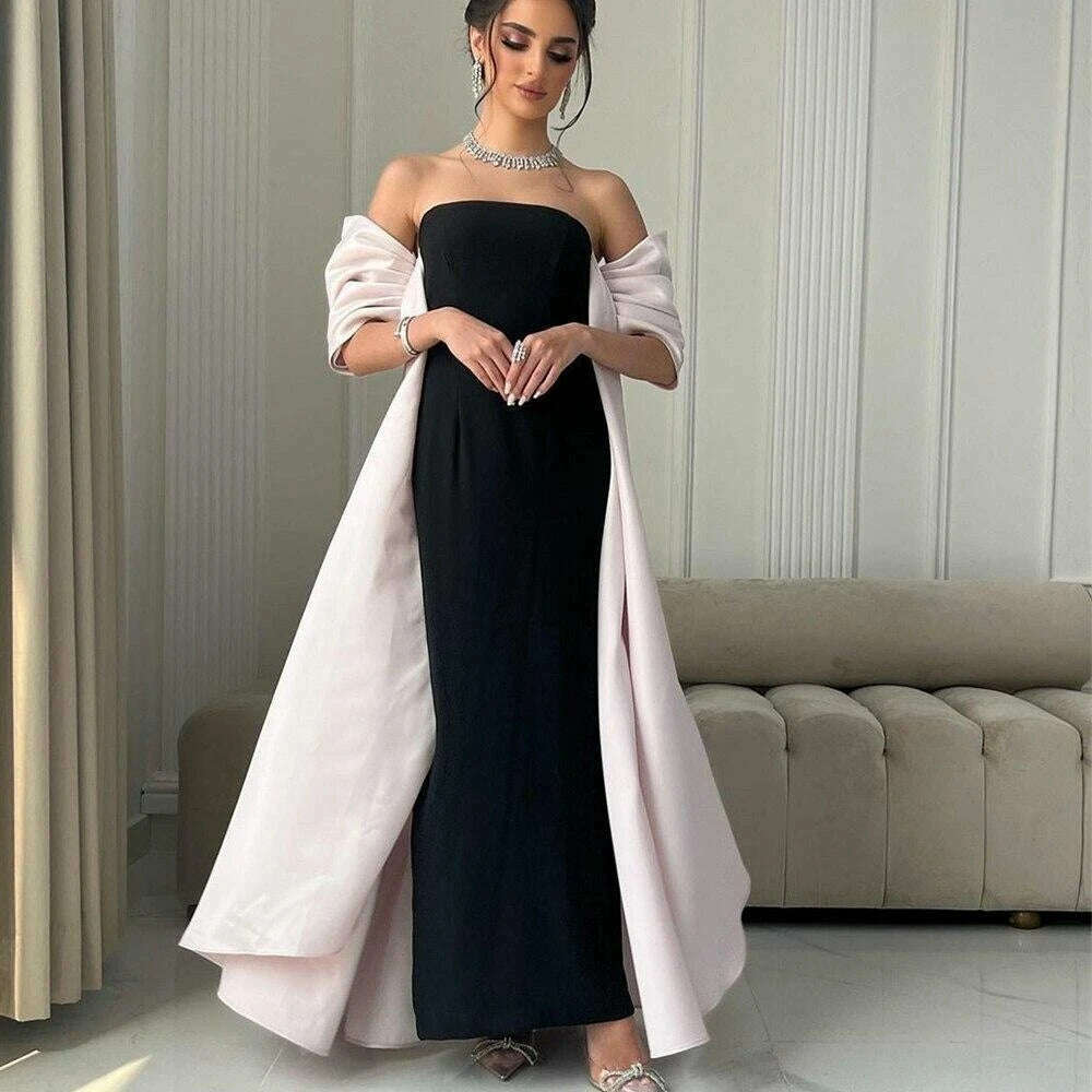 KIMLUD, Oisslec Prom Dresses Simple Halter Mermaid Pleat Formal Occasion Evening Gown sharon said official store abendkleider luxus 2023, as picture color / 4, KIMLUD APPAREL - Womens Clothes