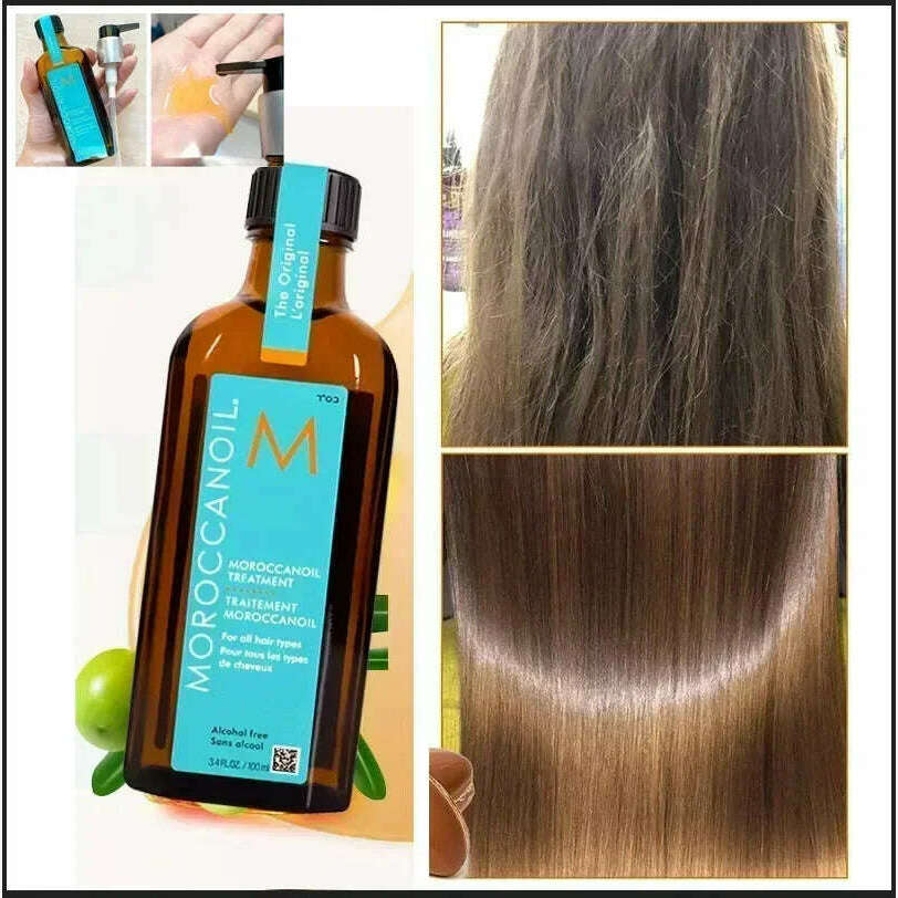 KIMLUD, Original Hair Care Essential Oil And Conditioner Nourish And Repair Dry And Damaged Hair Moisturize And Smooth Hair Care Product, KIMLUD Womens Clothes