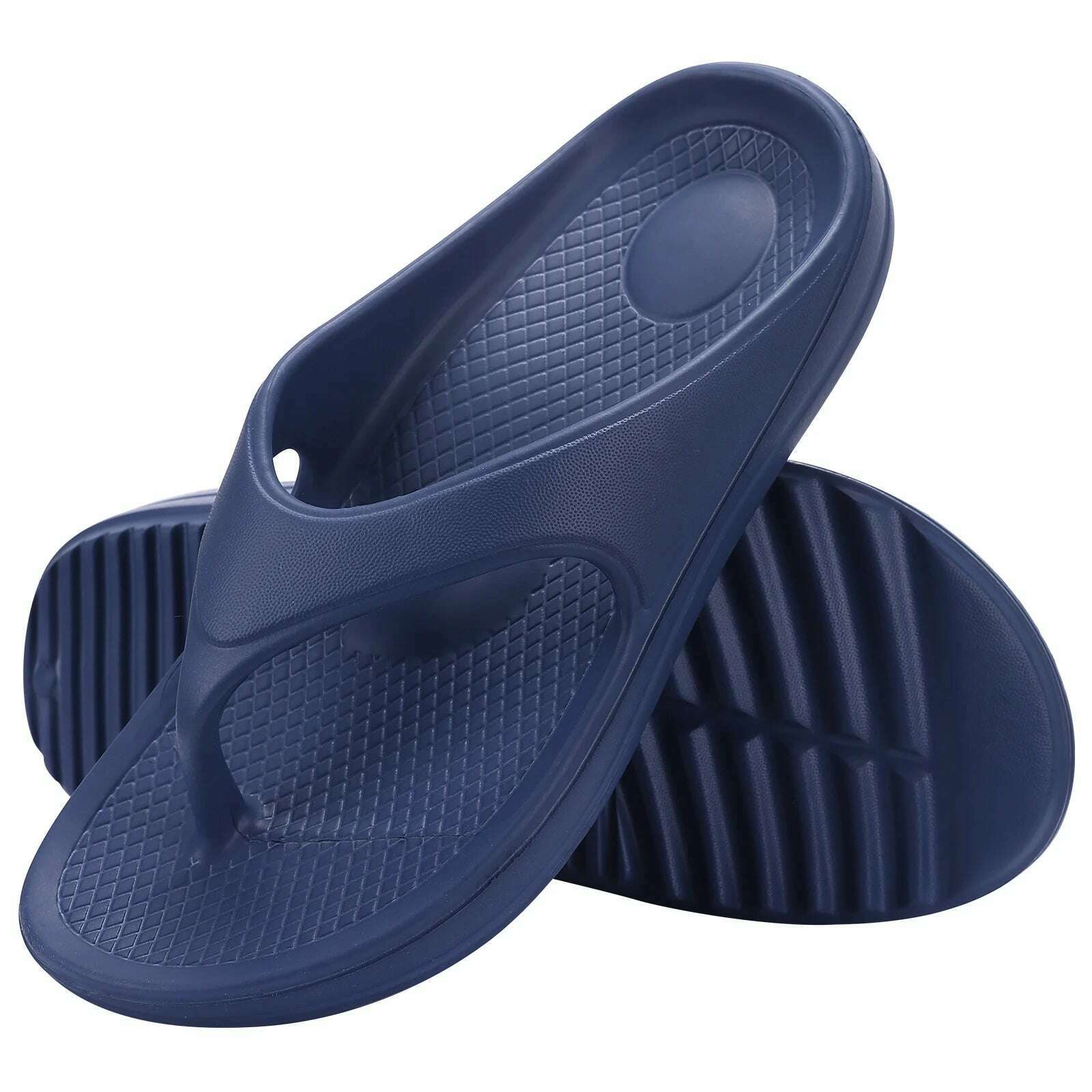 Orthopedic Sandals for Women Fashionable Beach Flip Flop Summer Outdoor Soft Sandals with Arch Support Home Bathroom Slides - KIMLUD