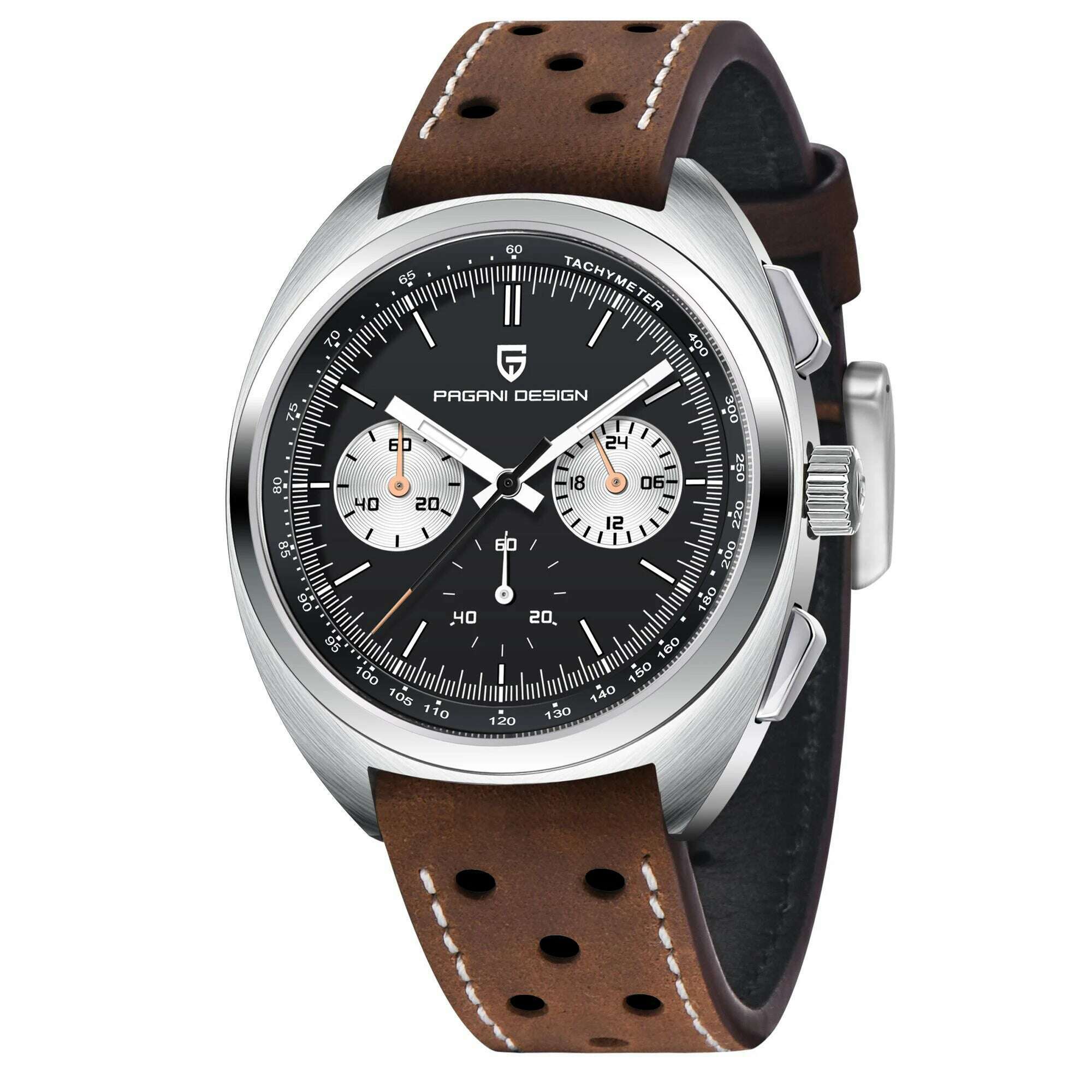 KIMLUD, PAGANI DESIGN 2023 NEW Turtle Back Chronograph 1782 fashion quartz wristwatch for Man Luminous Waterproof Watch Reloj hombre, Black J, KIMLUD APPAREL - Womens Clothes