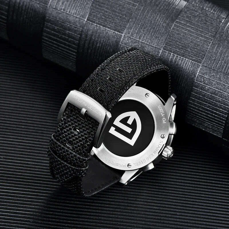 KIMLUD, PAGANI DESIGN New Luxury Chronograph Men Watch Top Brand Quartz Wristwatches Sapphire Glass Stainless Steel Waterproof Clock, KIMLUD Womens Clothes