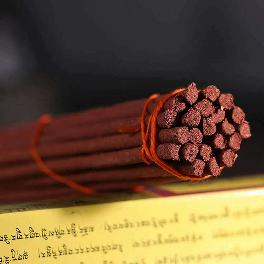 KIMLUD, Potala Tibetan Incense Stick 15/25cm Handmade From Highly Flavoured Medicinal Herbs Tibet Traditional Room Fragrance 1Box, KIMLUD Womens Clothes