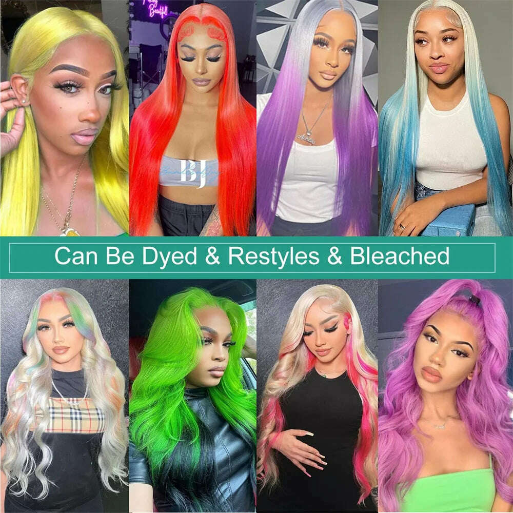 KIMLUD, 613 Lace Front Wig Human Hair 13x6 HD Blonde Lace Front Wigs Human Hair Pre Plucked 180% Density Body Wave Wigs For Women, KIMLUD Womens Clothes