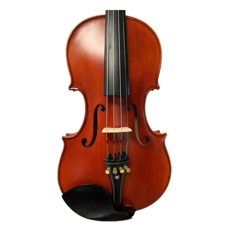 KIMLUD, Strad style SONG Master 4/4 violin ,Whole best flamed back, Indonesia A grade ebony accessories#15400, KIMLUD Women's Clothes