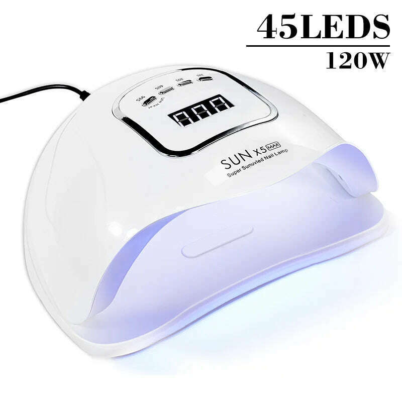 Professional Nail Dryer Infrared Sensor Manicure Nail Light for Fast Curing of All Gel Nail Polish Nail Dryer Salon Tool - KIMLUD