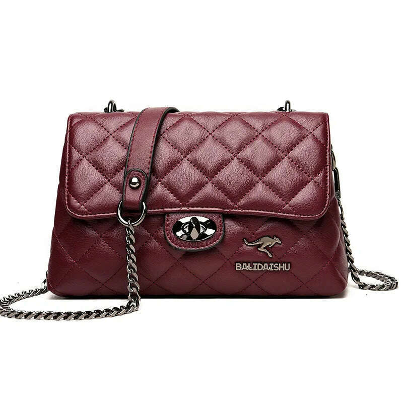 PU Leather Shoulder Bag For Women 2021 Summer Armpit Crossbody bag Lady Handbags Female Solid Color Travel Tote - KIMLUD