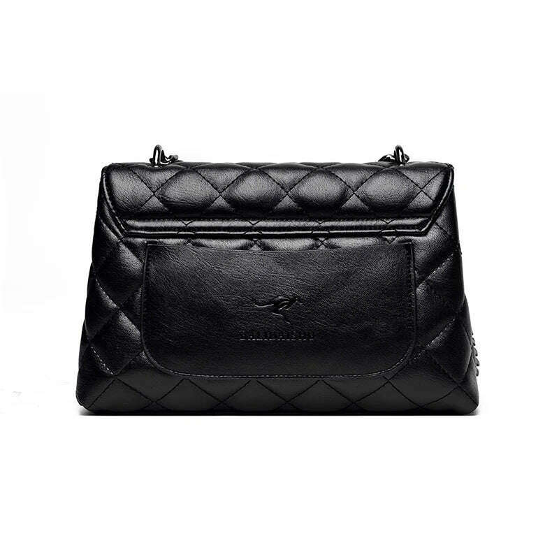 PU Leather Shoulder Bag For Women 2021 Summer Armpit Crossbody bag Lady Handbags Female Solid Color Travel Tote - KIMLUD