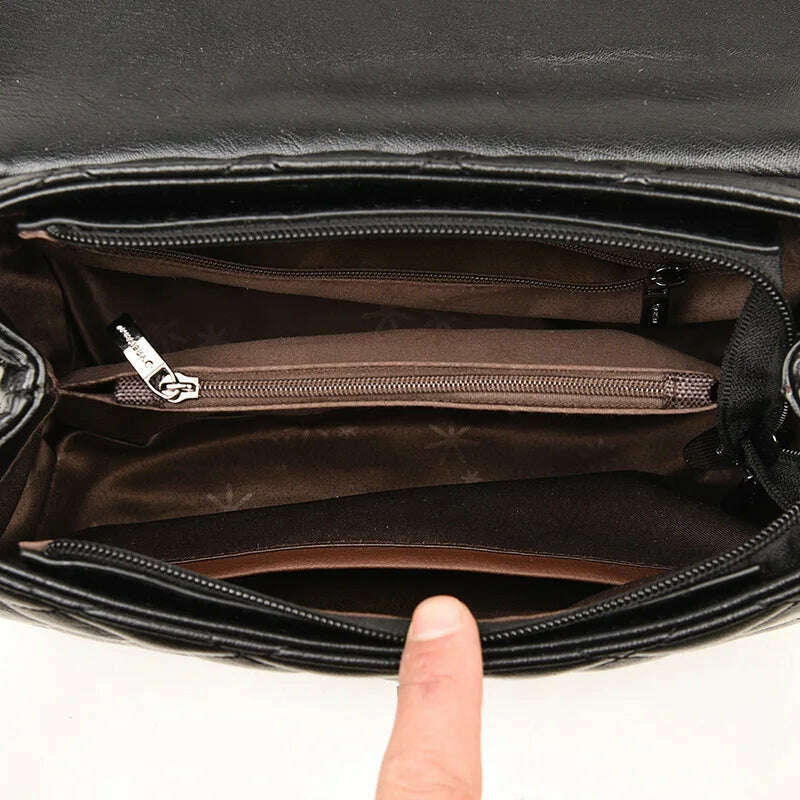 PU Leather Shoulder Bag For Women 2021 Summer Armpit Crossbody bag Lady Handbags Female Solid Color Travel Tote - KIMLUD