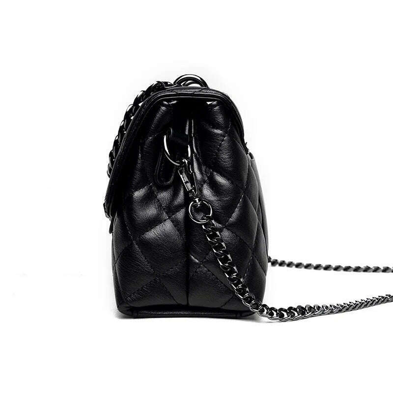 PU Leather Shoulder Bag For Women 2021 Summer Armpit Crossbody bag Lady Handbags Female Solid Color Travel Tote - KIMLUD