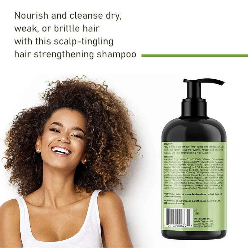 KIMLUD, Repair Magical Elastic Hair Mask Women Men Mint Essential Hair Oil Curl Smoothing Deeply Moisturizes Rosemary Shampoo Hair Care, KIMLUD Womens Clothes