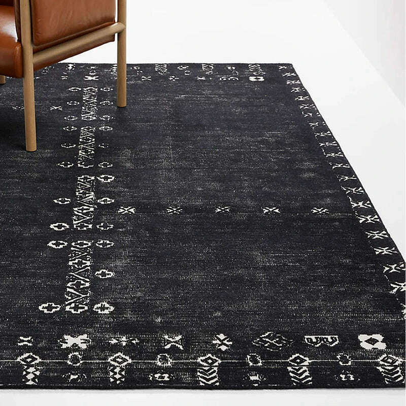 KIMLUD, Retro Art Minimalist Rug Luxury Large Area Living Room Carpet Comfortable Refreshing Bedroom Carpets Tapis Alfombra Tapete ковер, KIMLUD Women's Clothes