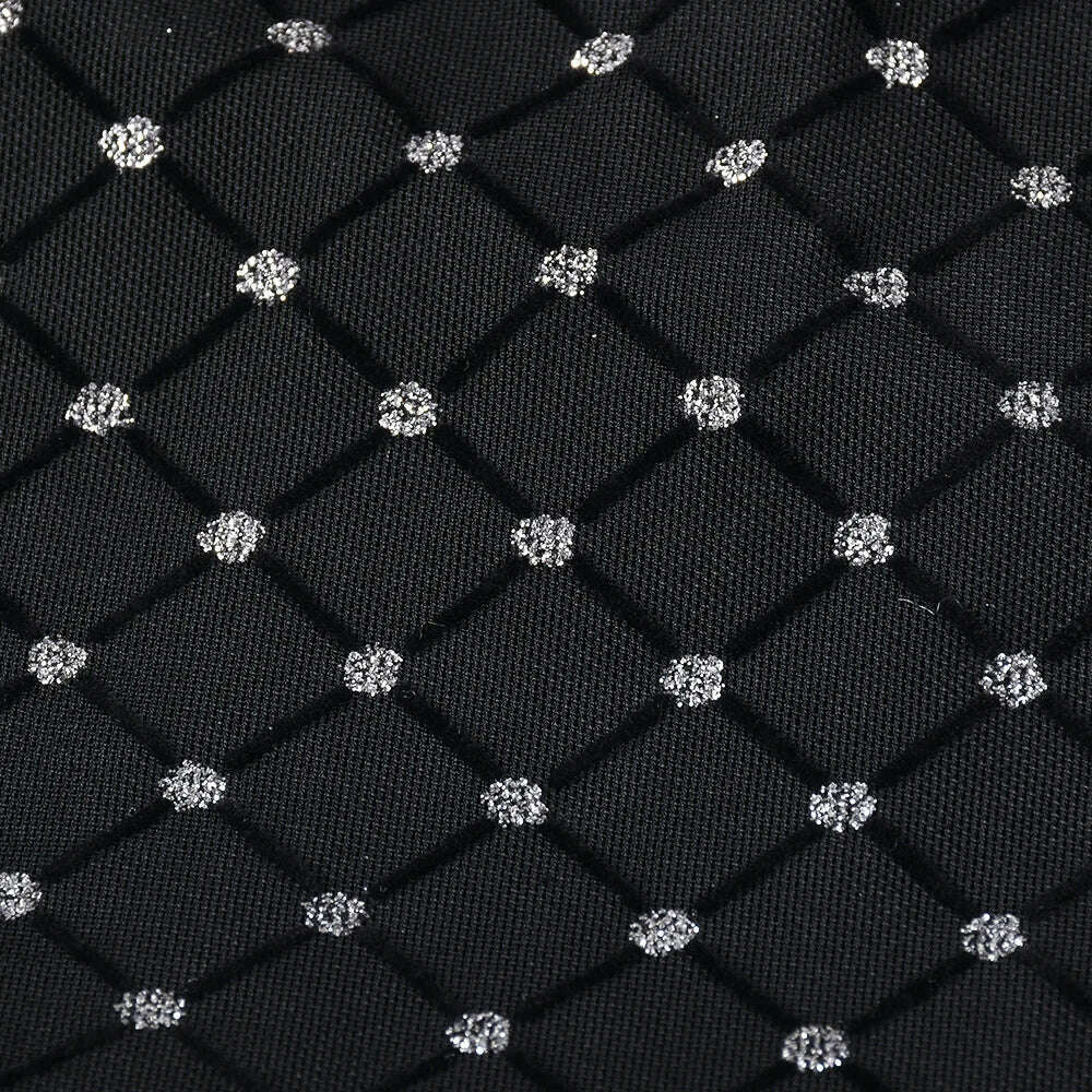 KIMLUD, Sexy See Through Mesh Black Dresses for Women Elegant Birthday Party Halter Backless Split Maxi Dress 2023 Spring Fall, KIMLUD Womens Clothes